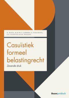 9789462909250 | Boom fiscale casu&iuml;stiek - Casu&iuml;stiek formeel belastingrecht