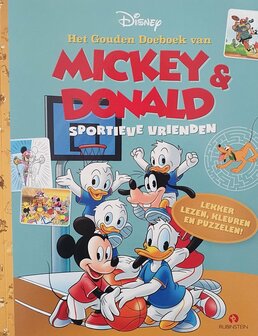 Mickey &amp; Donald Doeboek - Sportieve Vrienden | 9789047633488