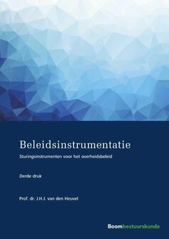 9789462366626  | Studieboeken bestuur en beleid - Beleidsinstrumentatie