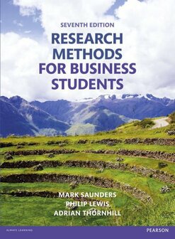 Research Methods for Business Students | 9781292016627