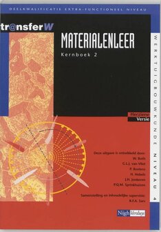 TransferW 4 - Materialenleer 2 Kernboek | 9789042517189