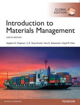 Introduction to Materials Management | 9781292162355