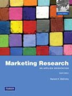 Marketing Research An Applied Orientation | 9780136094234