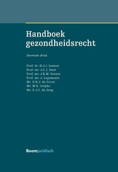 Handboek gezondheidsrecht | 9789462902435